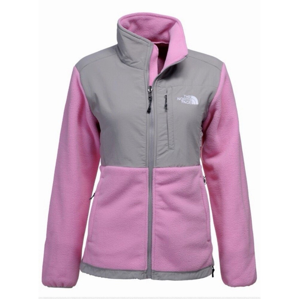 Vintage THE NORTH FACE Denali Fleece Full Zip Jacket Pink Women’s M/L